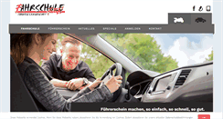 Desktop Screenshot of fahrschulefun.com